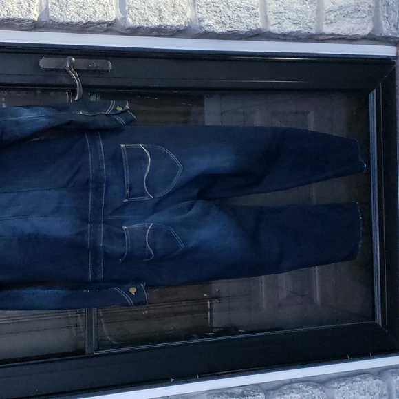 Women's denim jumpsuit - Picture 4 of 5